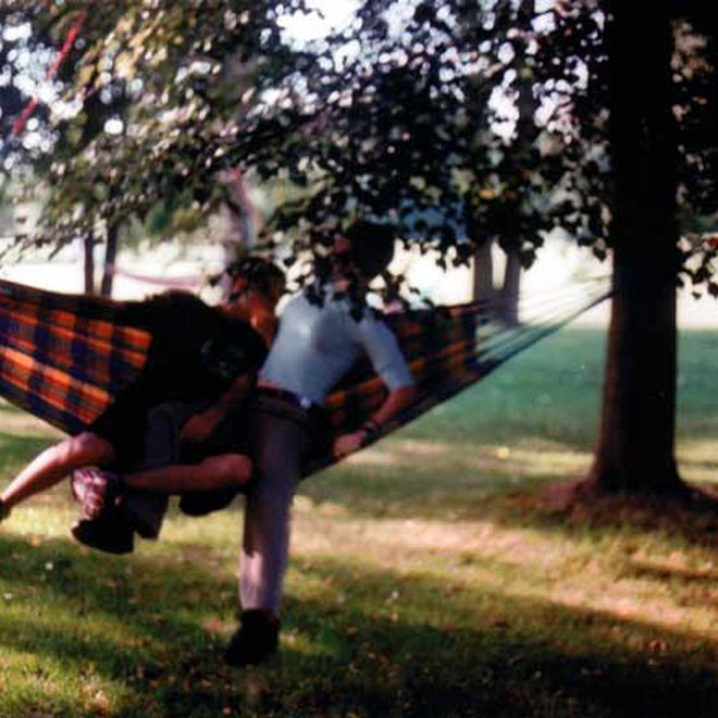 hammock&sound-intervention, 2001